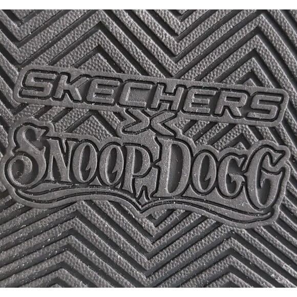 SKECHERS X Snoop Dogg Jenn Stark Doggy Drip Slip Ins Shoes Mens 14 Black NEW - Picture 15 of 16